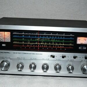 Radio shack Realistic DX-160 Solid State Radio Ham Receiver RARE CLEAN 515B3